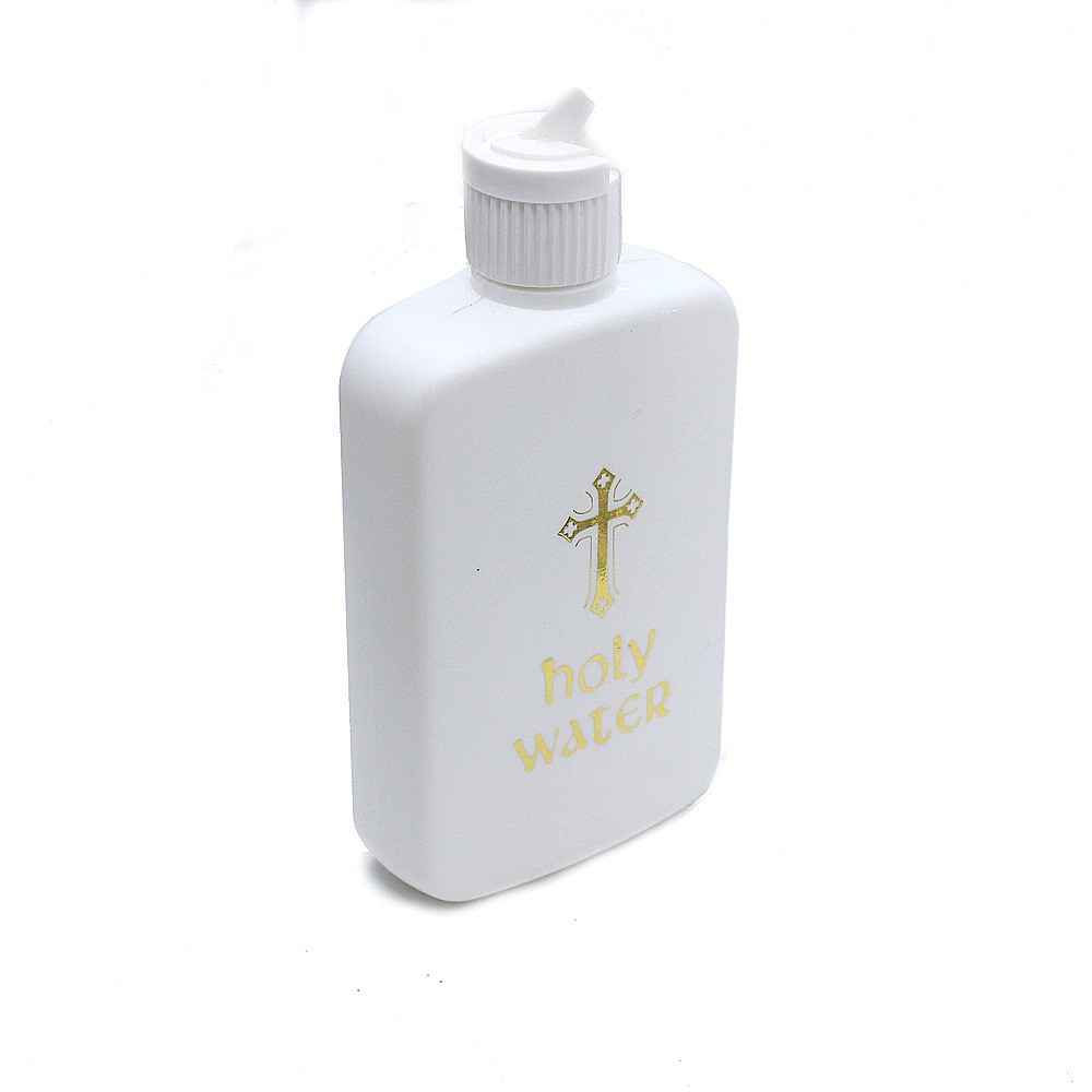 现货用品复活节圣水瓶100ML塑料瓶十字架Holy Water
