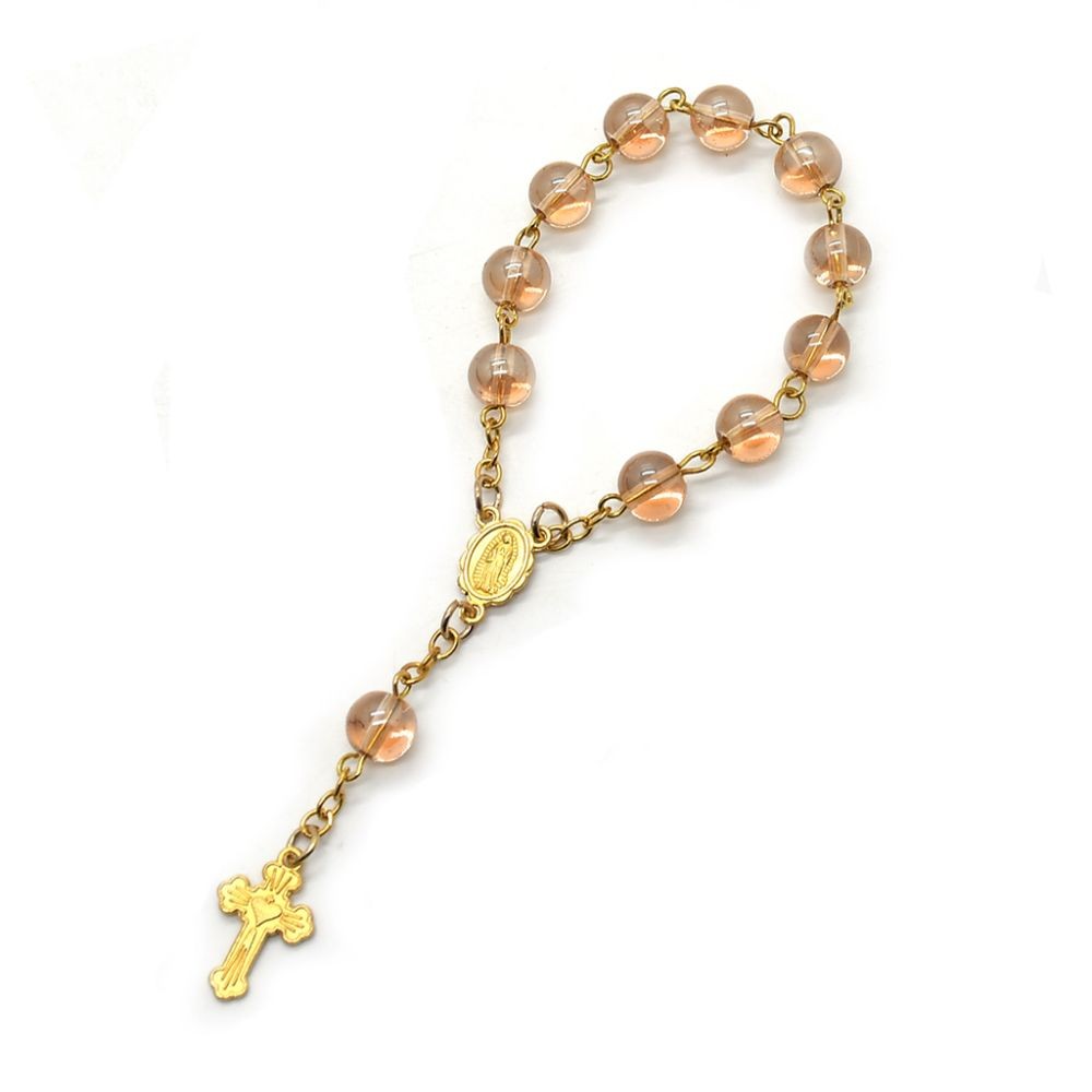 8 mm 仿琥珀珠念珠手链