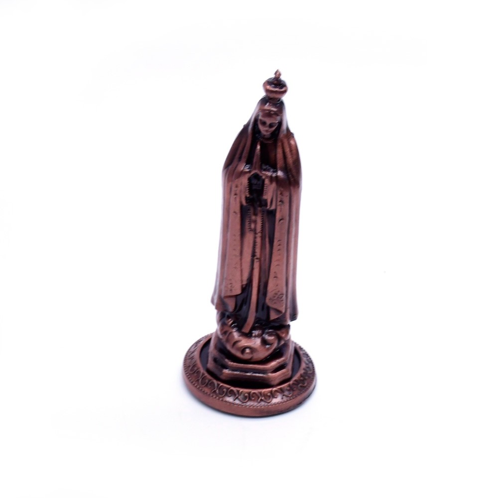 （古红铜）金属人像摆件礼品摆台赠品法蒂玛圣母Our-Lady-Of-Fatima